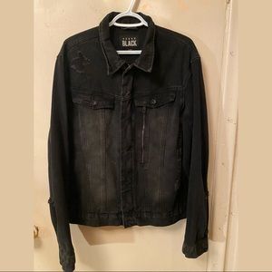 Urban Black Denim Jacket